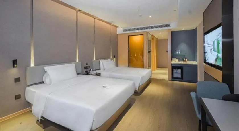 Bed in Atour Hotel Nanchang Longding Chadu East Jiefang Road