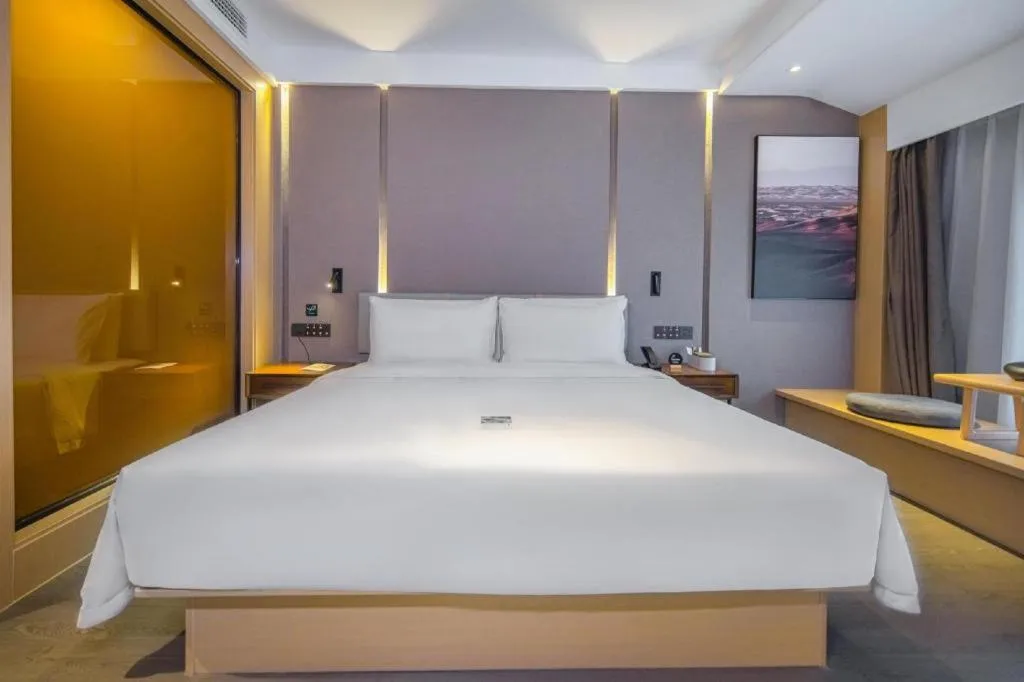 Bed in Atour Hotel Nanchang Longding Chadu East Jiefang Road