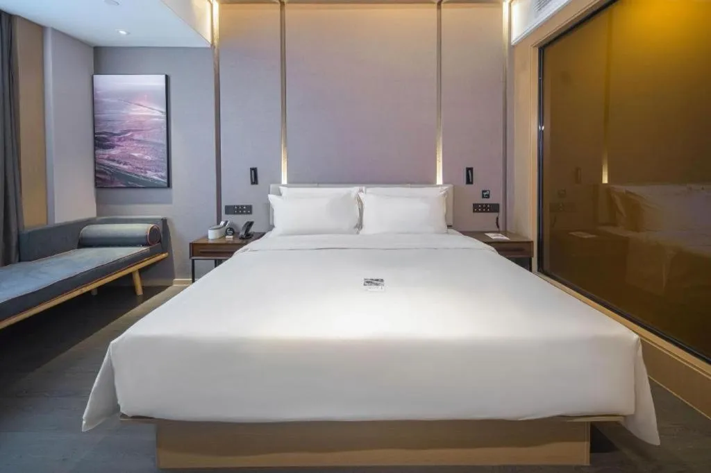 Bed in Atour Hotel Nanchang Longding Chadu East Jiefang Road