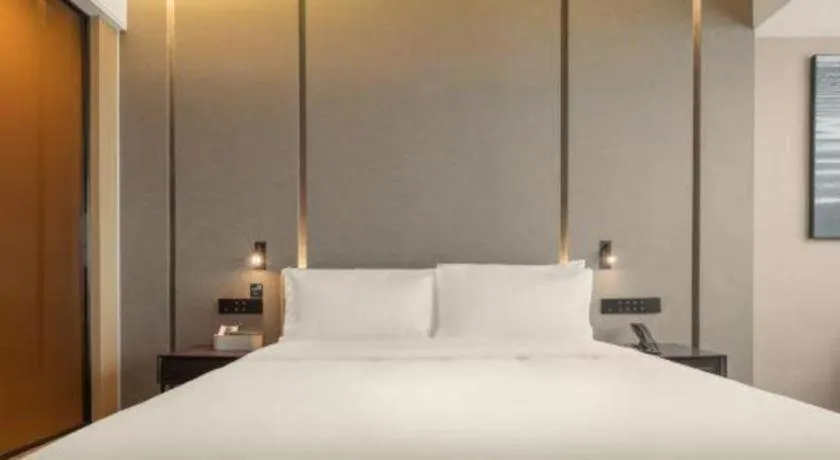 Bed in Atour Hotel Taiyuan Inner Ring