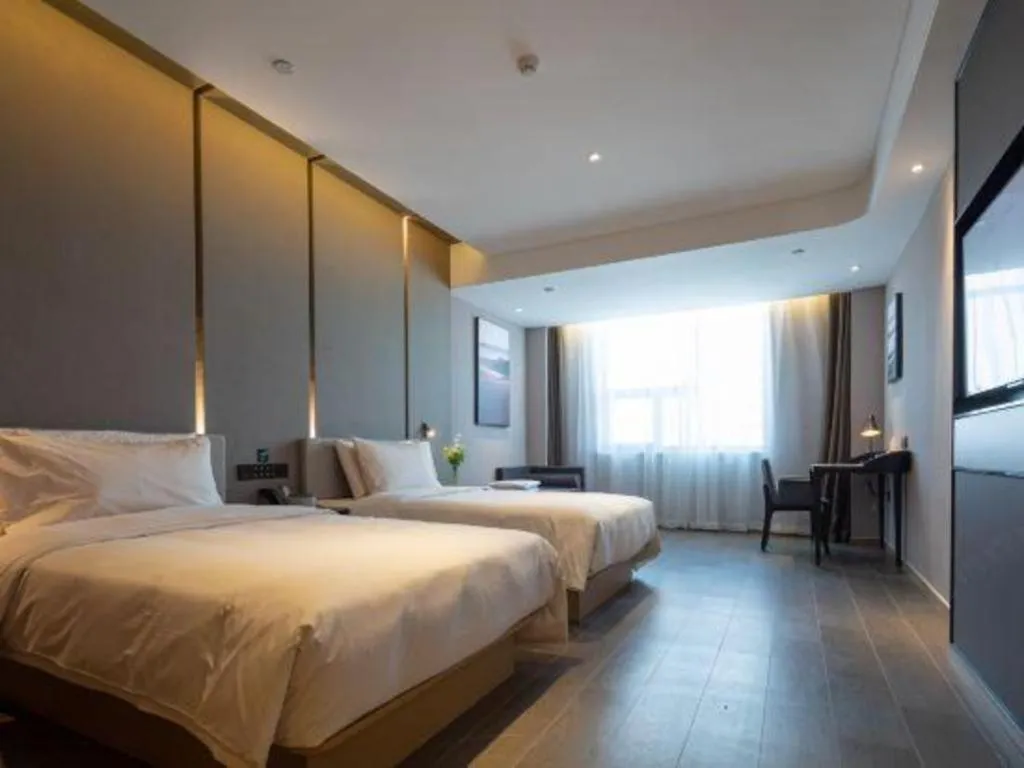 Bed in Atour Hotel Taiyuan Inner Ring