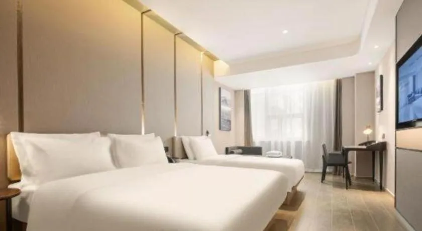 Bed in Atour Hotel Taiyuan Inner Ring