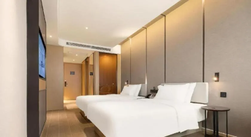 Bed in Atour Hotel Taiyuan Inner Ring