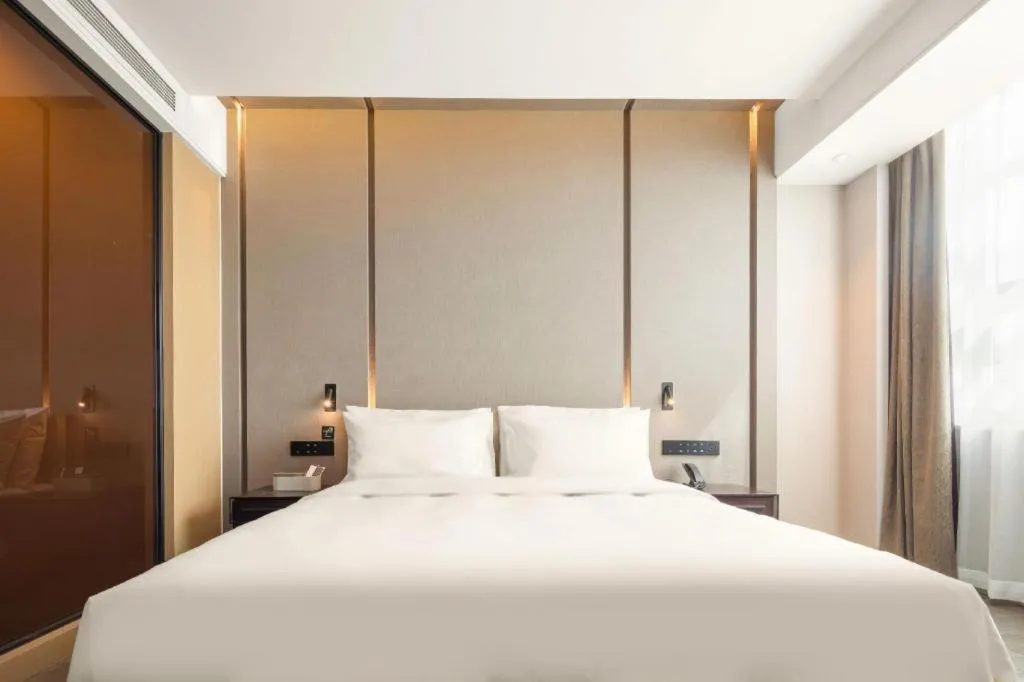 Bed in Atour Hotel Taiyuan Inner Ring