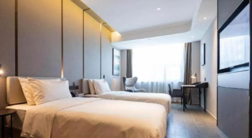 Bed in Atour Hotel Taiyuan Inner Ring