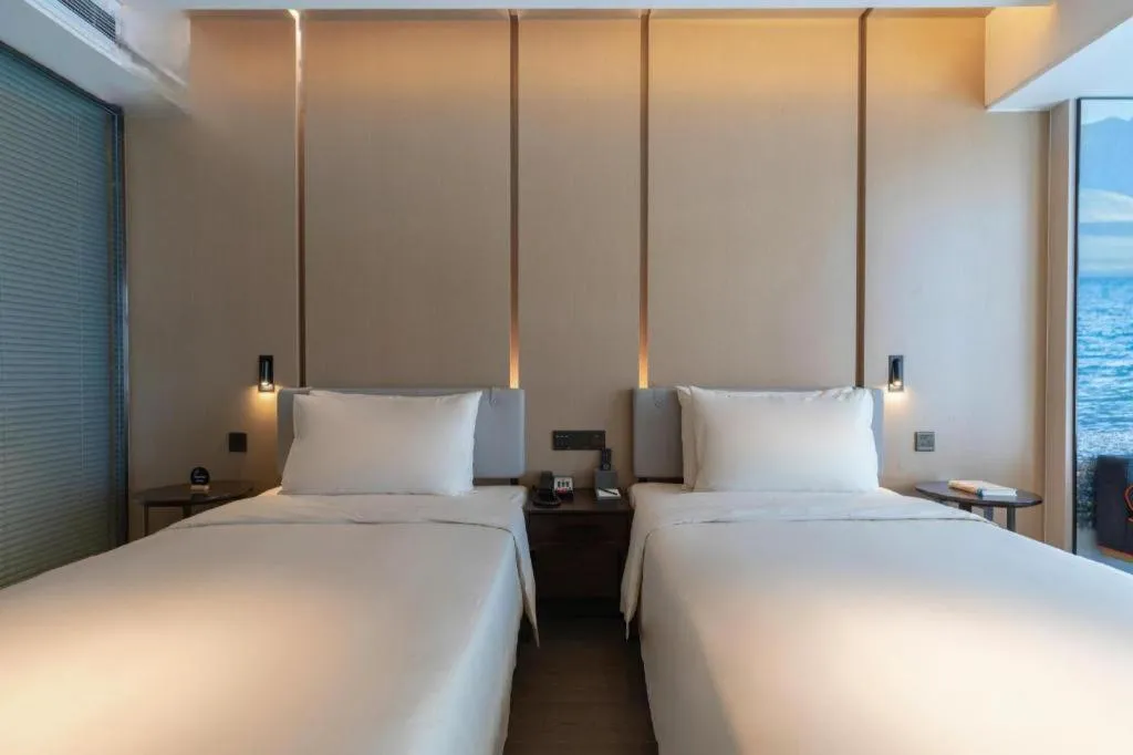 Bed in Atour Hotel Taiyuan Inner Ring