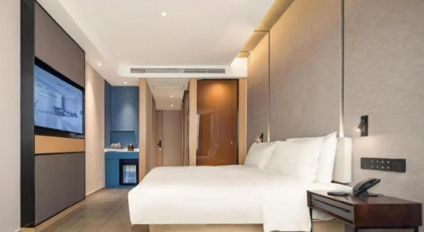 Bed in Atour Hotel Taiyuan Inner Ring