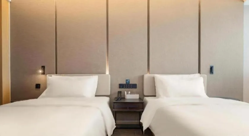 Bed in Atour Hotel Taiyuan Inner Ring