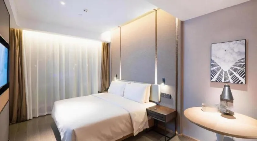 Bed in Atour Hotel Taiyuan Inner Ring