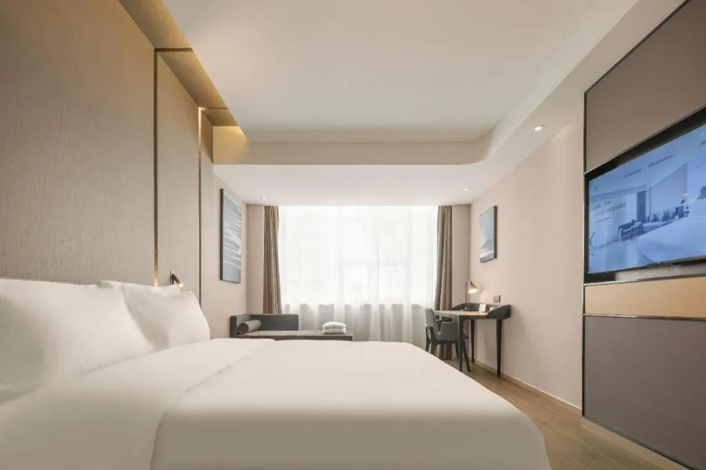 Bed in Atour Hotel Taiyuan Inner Ring