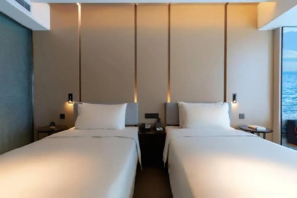 Bed in Atour Hotel Taiyuan Inner Ring