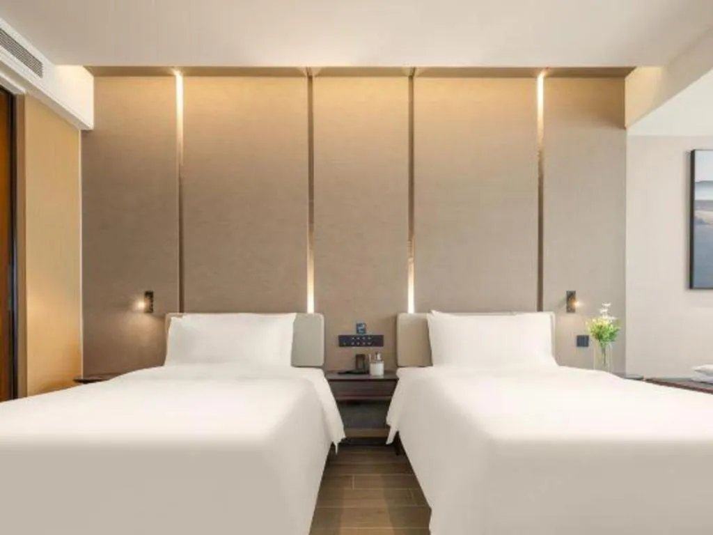 Bed in Atour Hotel Taiyuan Inner Ring