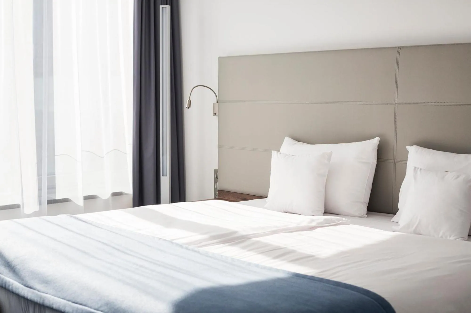 Bed in Przystań Hotel&Restaurants