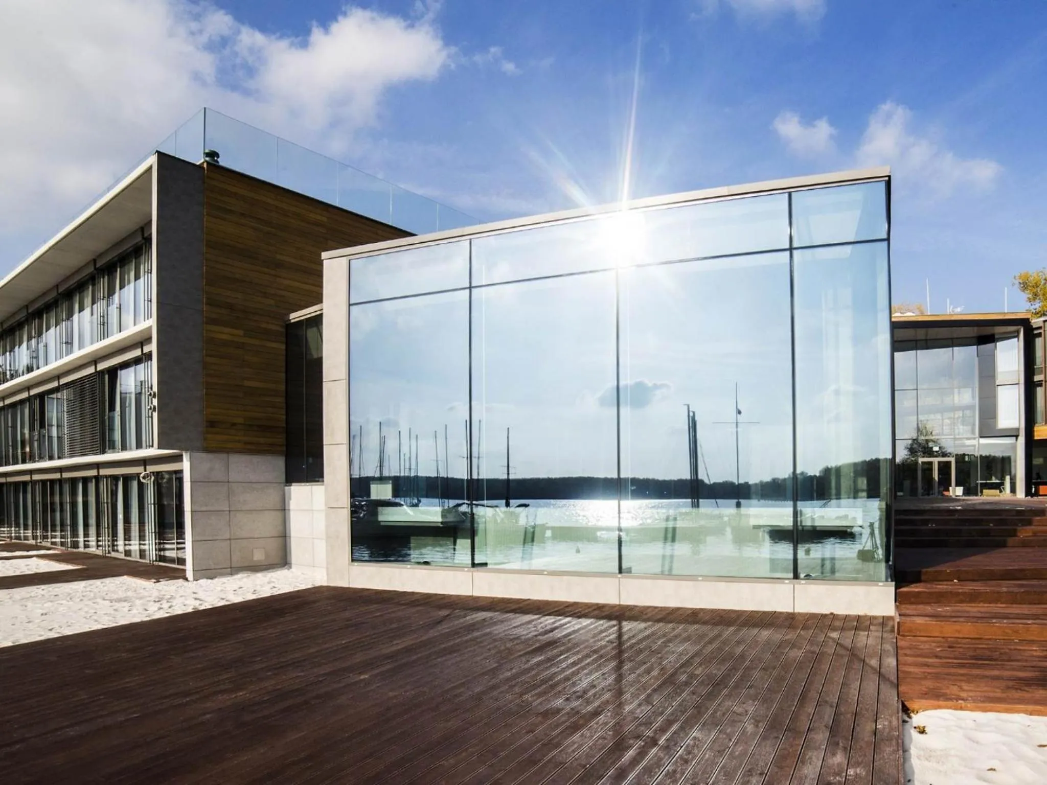 Property building in Przystań Hotel&Restaurants