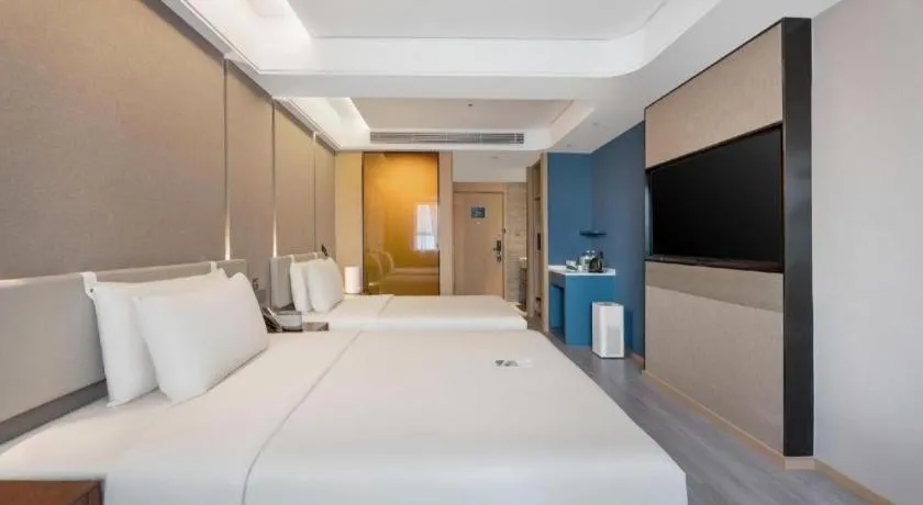 Bed in Atour Hotel Urumqi Municipal Government Nanhu People's Square