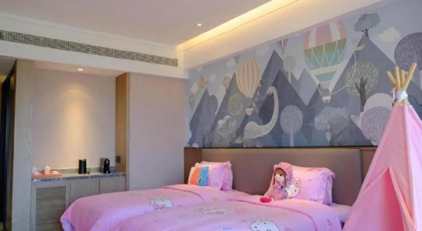 Bed in Yinhu Junyi Hotel（Wildlife Park）