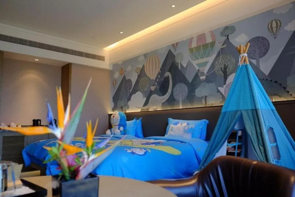 Bed in Yinhu Junyi Hotel（Wildlife Park）