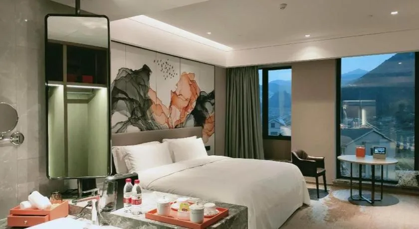 Bed in Yinhu Junyi Hotel（Wildlife Park）