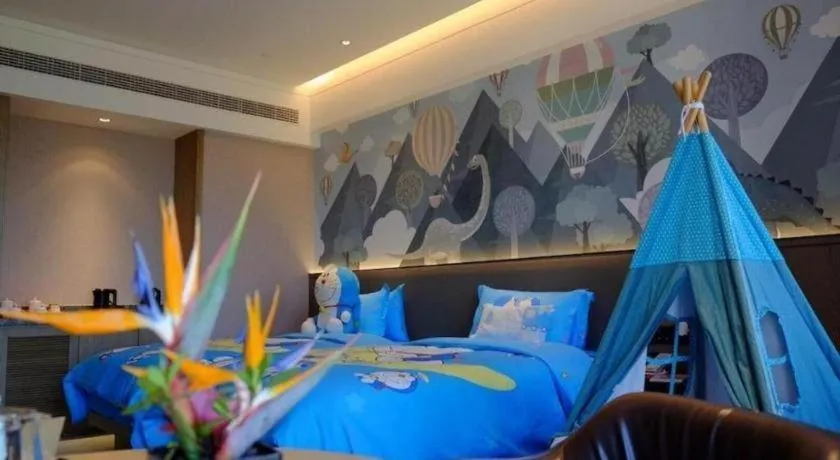 Bed in Yinhu Junyi Hotel（Wildlife Park）