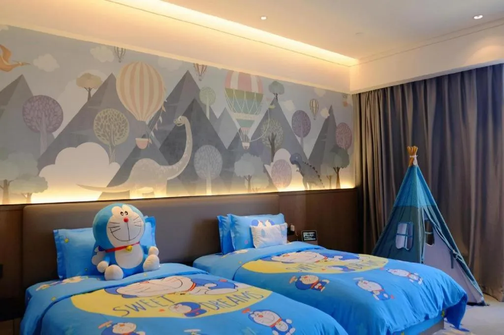 Bed in Yinhu Junyi Hotel（Wildlife Park）