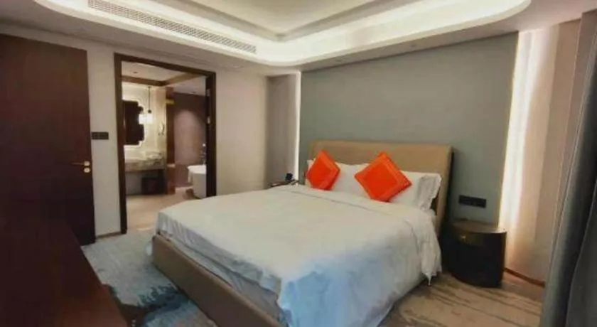 Bed in Yinhu Junyi Hotel（Wildlife Park）