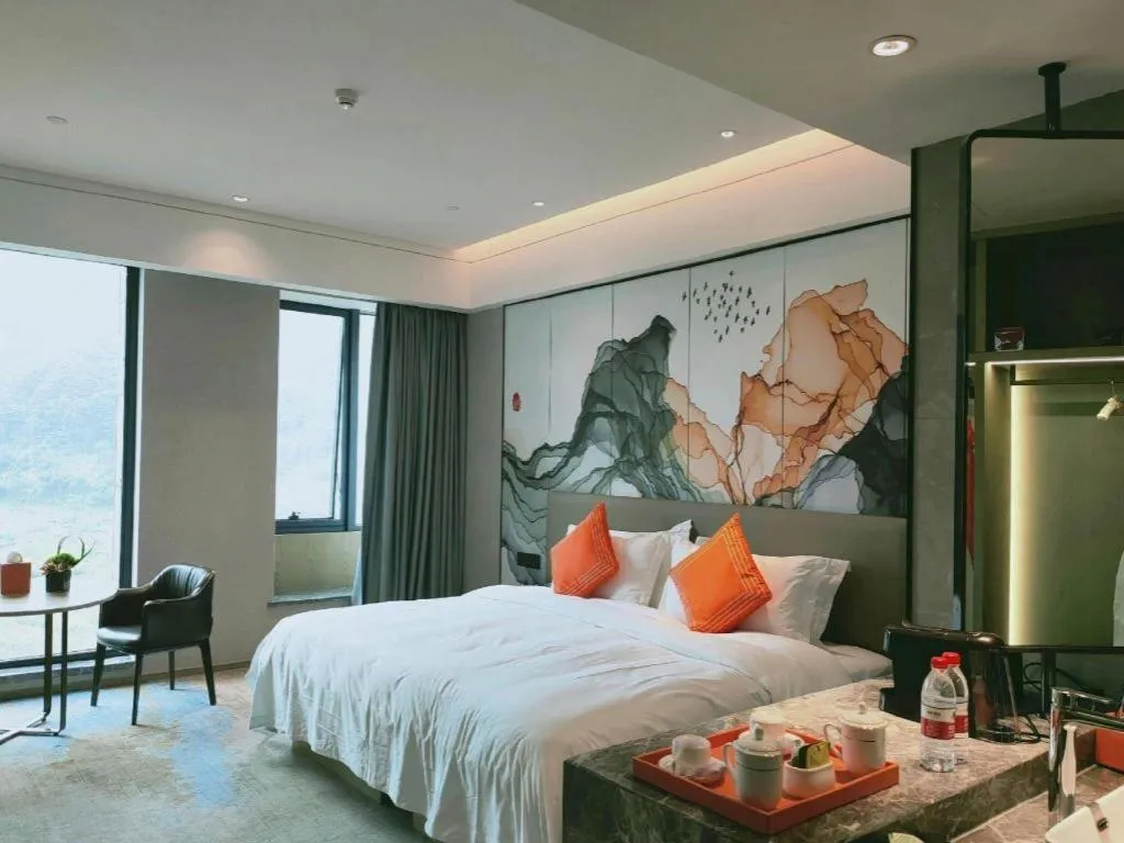 Bed in Yinhu Junyi Hotel（Wildlife Park）