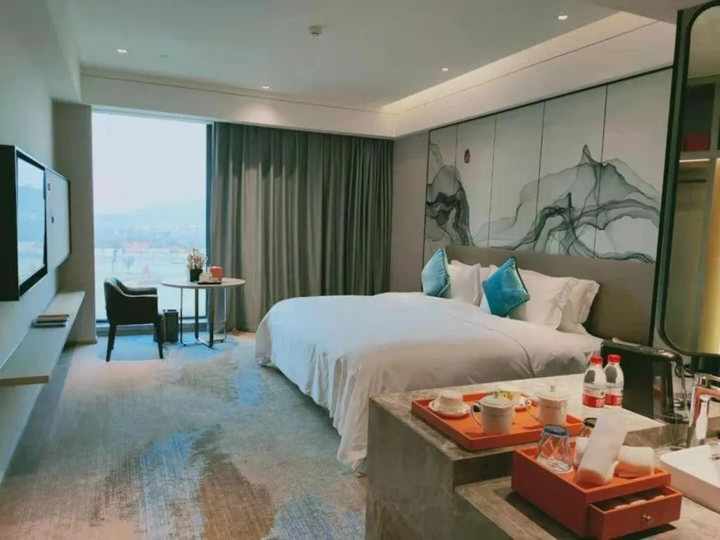Bed in Yinhu Junyi Hotel（Wildlife Park）