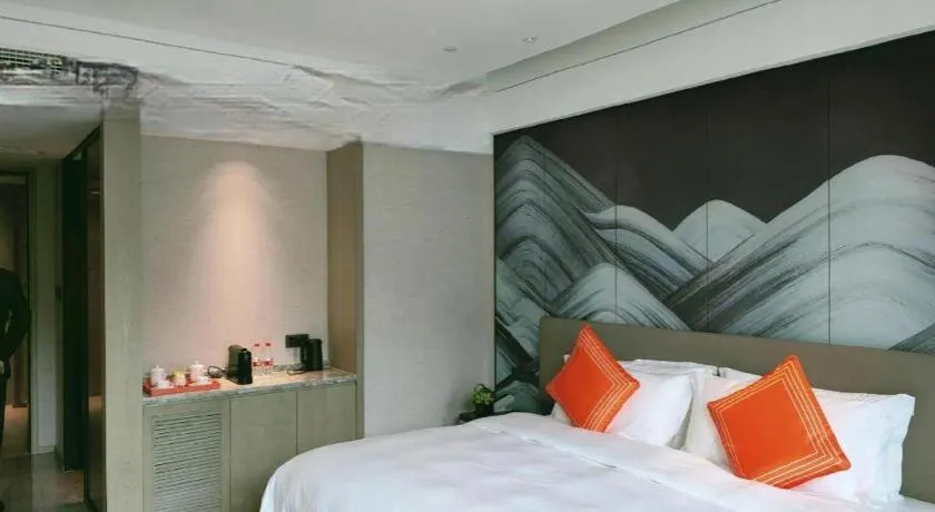 Bed in Yinhu Junyi Hotel（Wildlife Park）