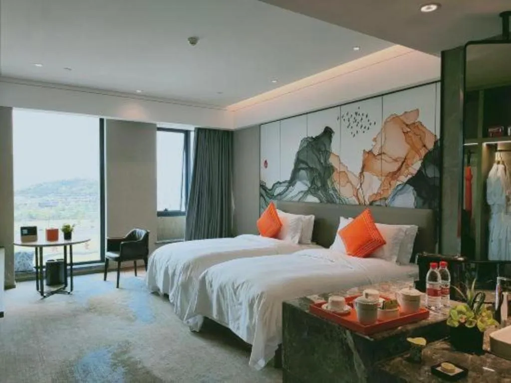 Bed in Yinhu Junyi Hotel（Wildlife Park）