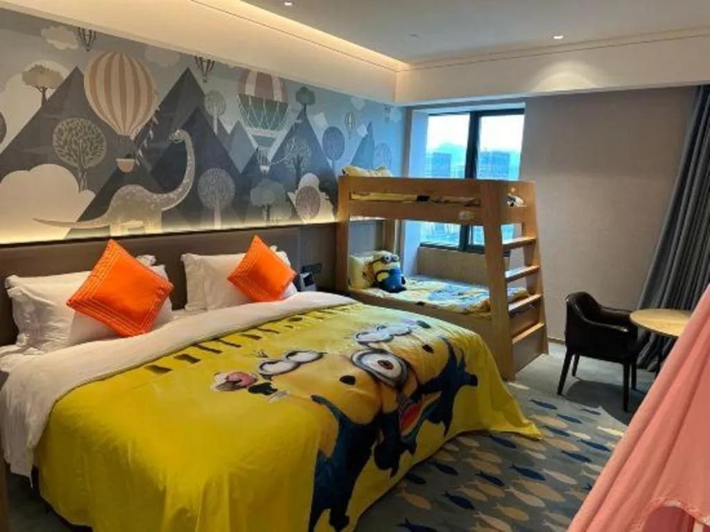 Bed in Yinhu Junyi Hotel（Wildlife Park）