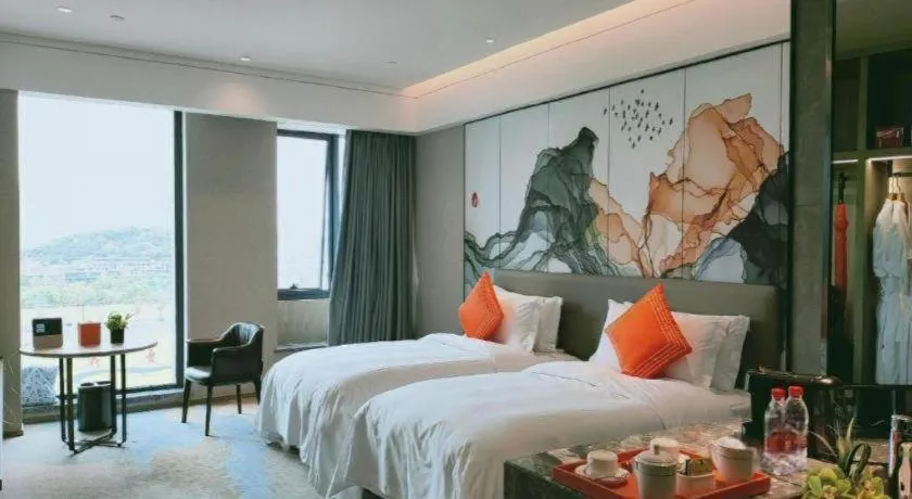 Bed in Yinhu Junyi Hotel（Wildlife Park）