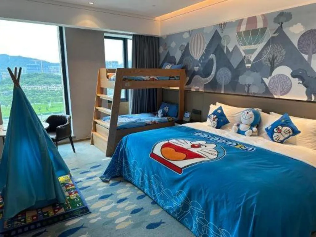 Bed in Yinhu Junyi Hotel（Wildlife Park）