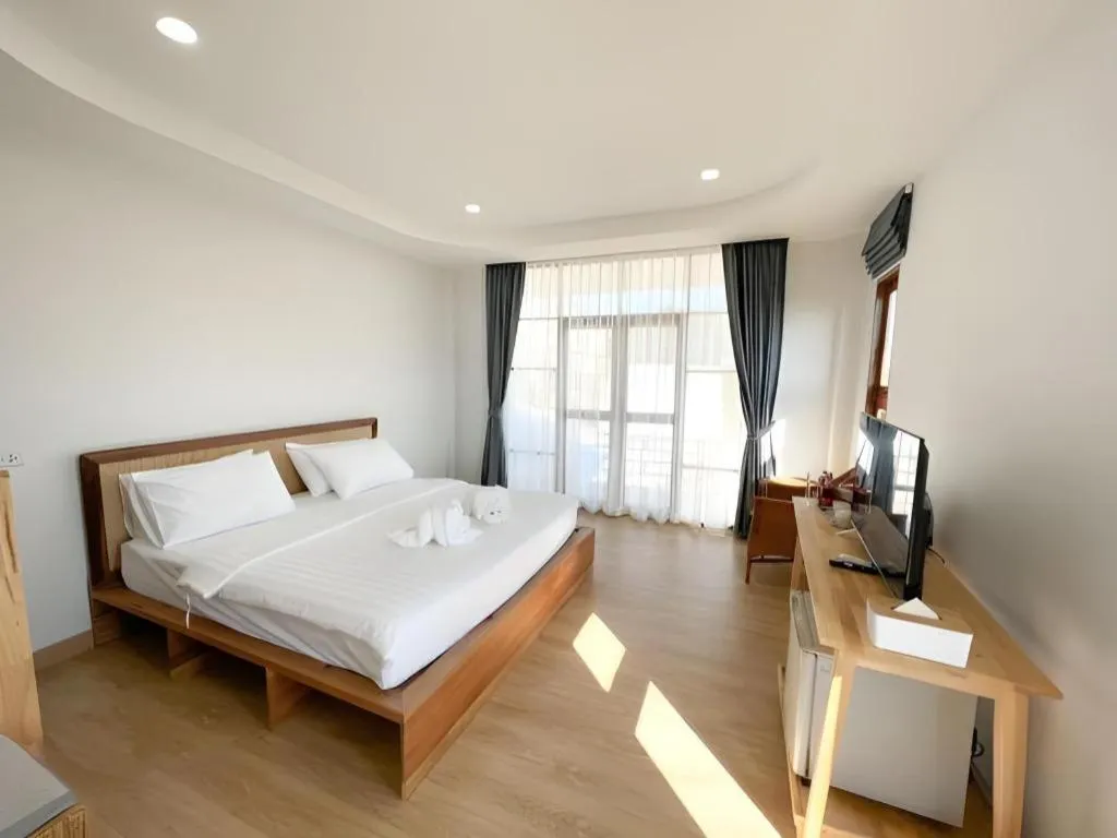 Bed in Gin's Greenery Resort