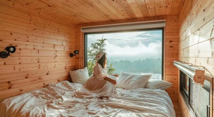 Bed in THUNWA the CAMPSITE