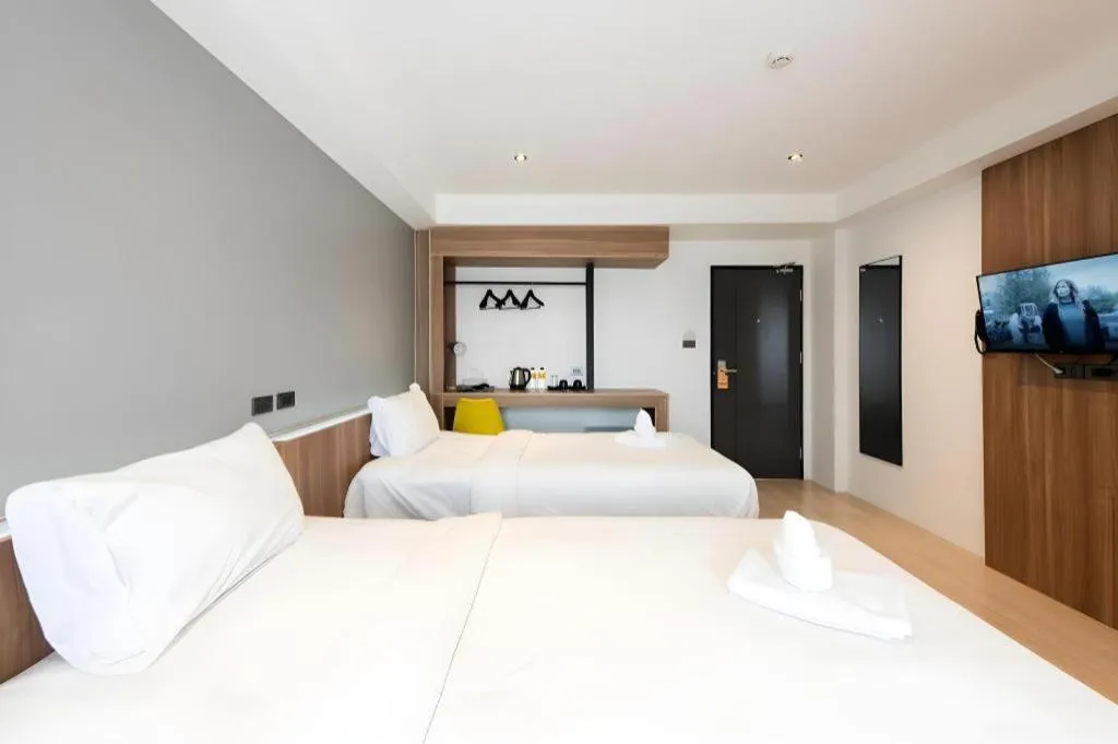 Bed in Yellotel Chang Klan Chiang Mai