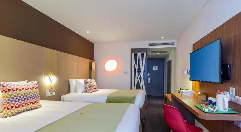 Bed in Campanile Hotel Suzhou Dushu Lake Tongyuan Road South Metro Station