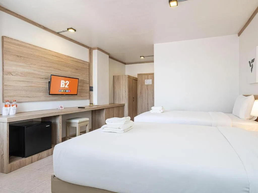 Bed in B2 Phitsanulok Boutique & Budget Hotel