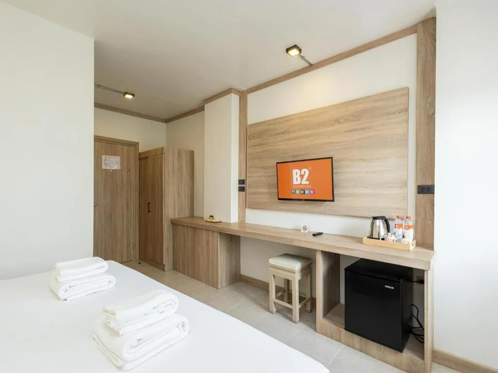 Bed in B2 Phitsanulok Boutique & Budget Hotel