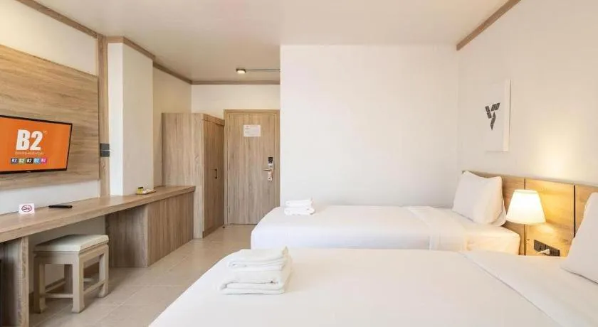 Bed in B2 Phitsanulok Boutique & Budget Hotel