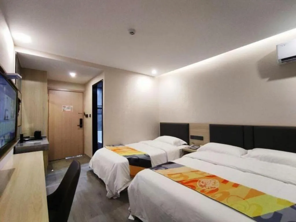 Bed in Shell Hotel Wuxi Huishan District Chang'an Town