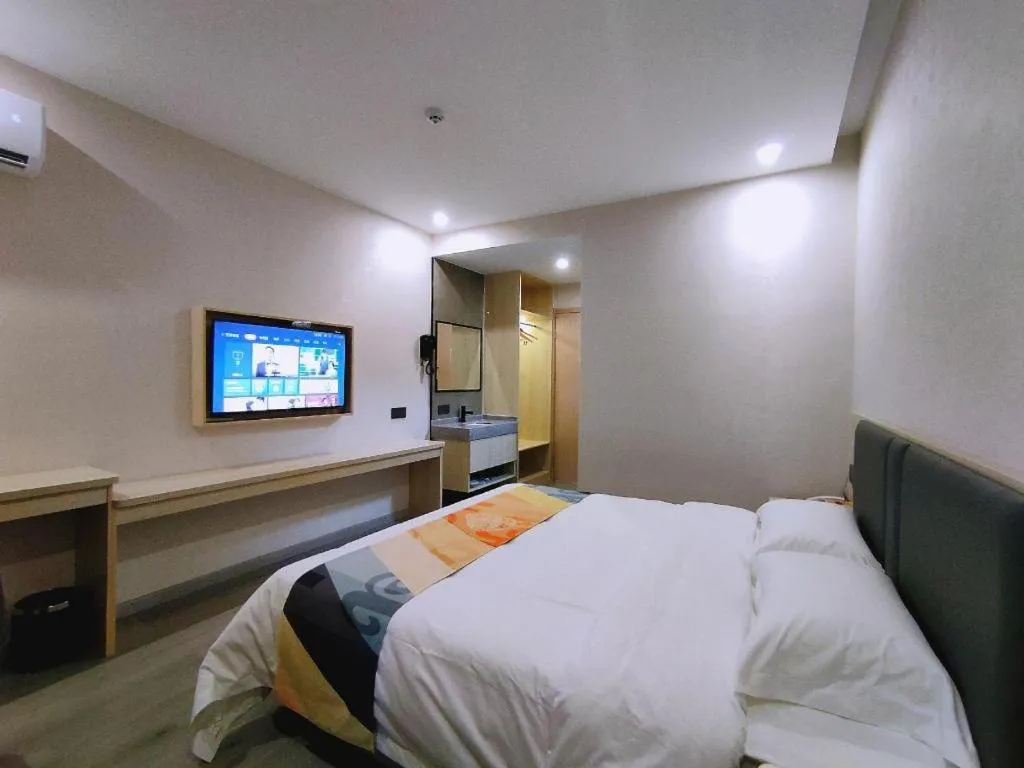 Bed in Shell Hotel Wuxi Huishan District Chang'an Town