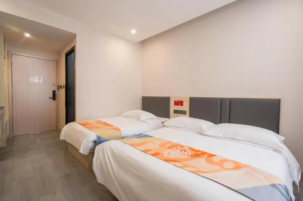 Bed in Shell Hotel Wuxi Huishan District Chang'an Town