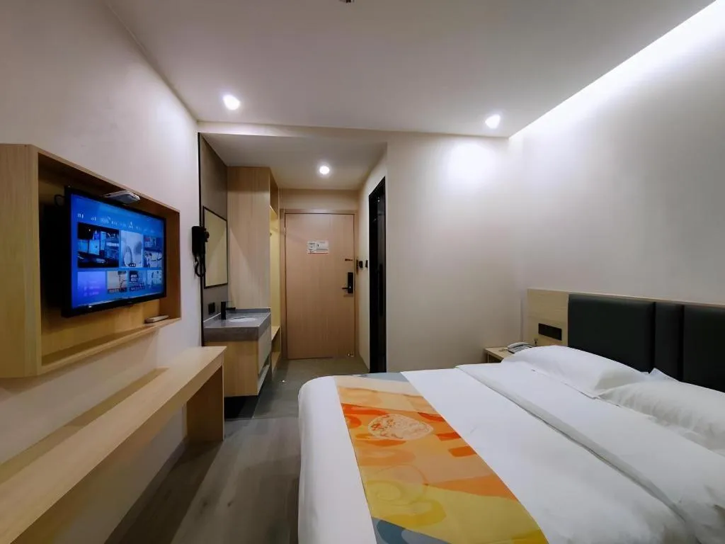 Bed in Shell Hotel Wuxi Huishan District Chang'an Town