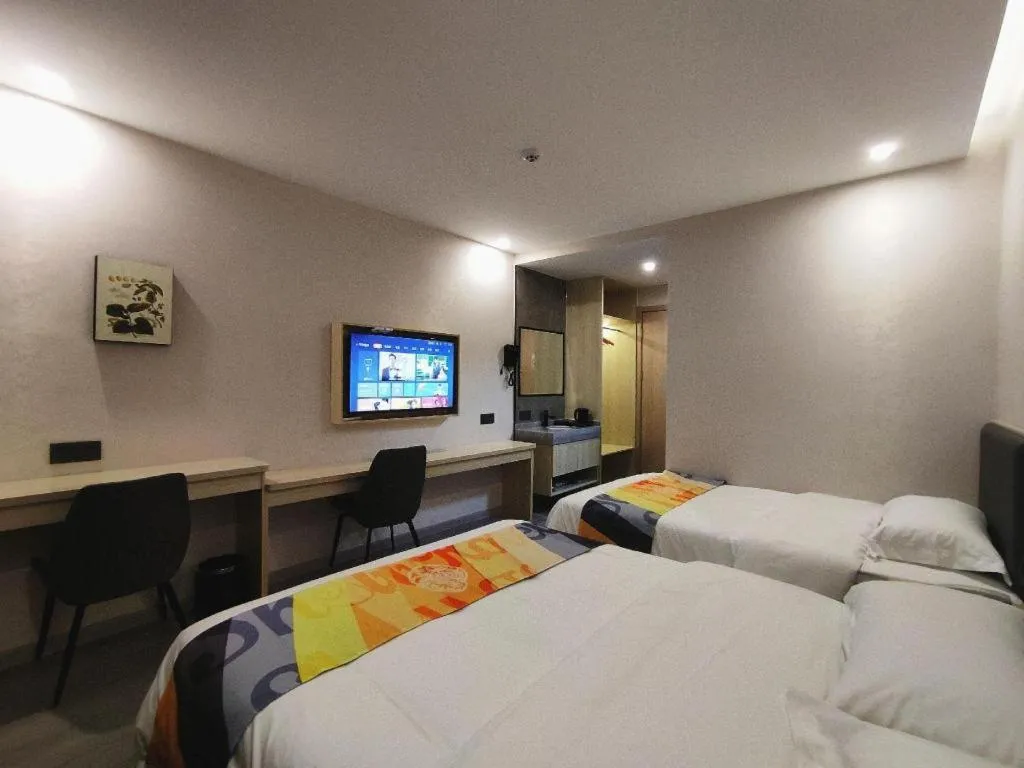 Bed in Shell Hotel Wuxi Huishan District Chang'an Town