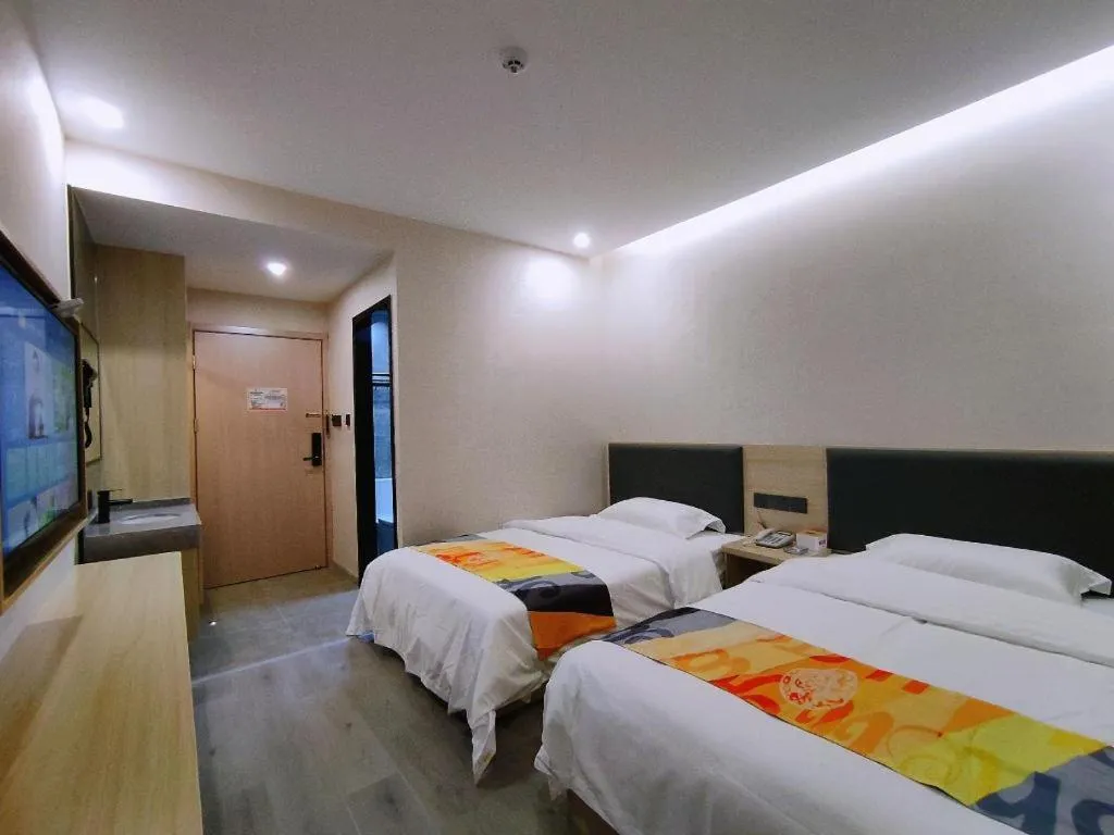 Bed in Shell Hotel Wuxi Huishan District Chang'an Town