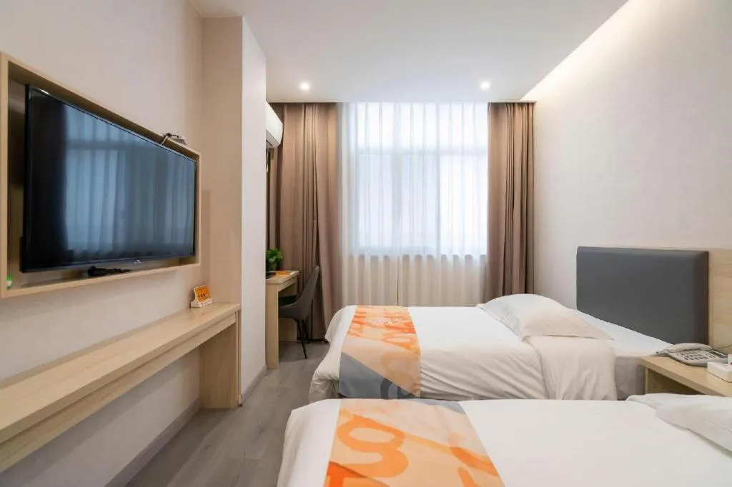 Bed in Shell Hotel Wuxi Huishan District Chang'an Town