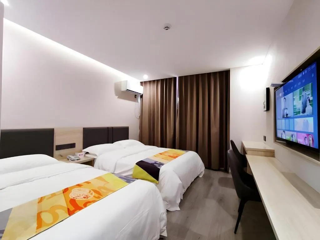 Bed in Shell Hotel Wuxi Huishan District Chang'an Town