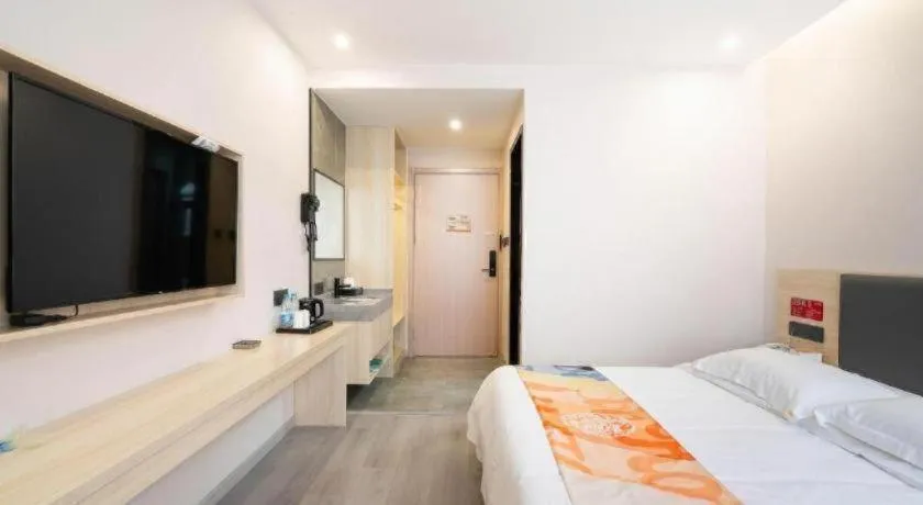 Bed in Shell Hotel Wuxi Huishan District Chang'an Town