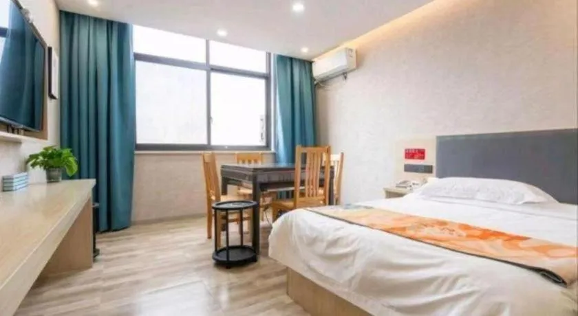 Bed in Shell Hotel Wuxi Huishan District Chang'an Town