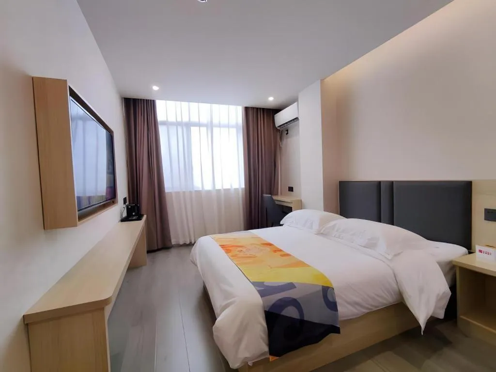 Bed in Shell Hotel Wuxi Huishan District Chang'an Town